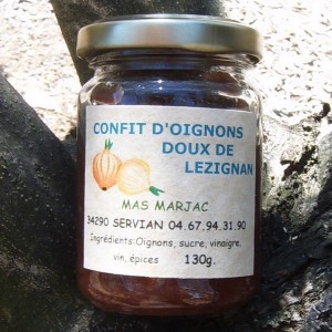 Confit d'oignons doux